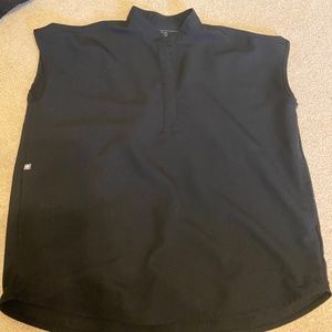 Figs Oversized Rafaela Scrub Top (black)